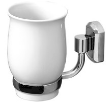 Стакан для зубных щеток WasserKRAFT K-24128 Хром