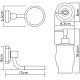 Дозатор для жидкого мыла WasserKRAFT K-24199 Хром