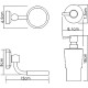 Дозатор для жидкого мыла WasserKRAFT K-28199 Хром