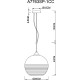 Подвесной светильник Artelamp Wave A7763SP-1CC Прозрачный Хром