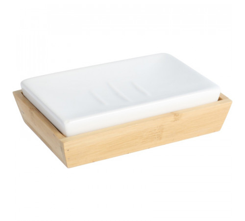 Мыльница Fixsen Wood FX-110-4 Белая Мыльница Fixsen Wood FX-110-4 Белая