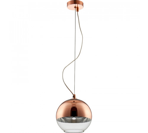 Подвесной светильник Crystal Lux Woody SP1 D200 Copper Прозрачный Медь Подвесной светильник Crystal Lux Woody SP1 D200 Copper Прозрачный Медь