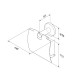 Держатель туалетной бумаги AM.PM X-Joy A85A341400 с крышкой Хром