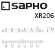 Вешалка для полотенец Sapho X-round XR206 Хром