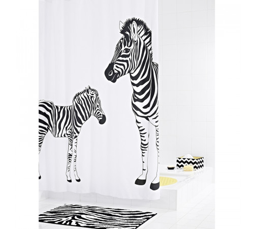 Штора для ванны Ridder Zebra 200х180 Белая