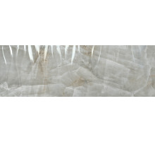 Керамическая плитка Porcelanite Dos 1217 Rectificado Grey Relieve Wave настенная 40х120 см
