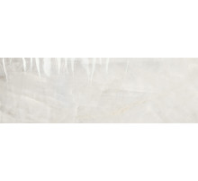 Керамическая плитка Porcelanite Dos 1217 Rectificado White Relieve Wave настенная 40х120 см