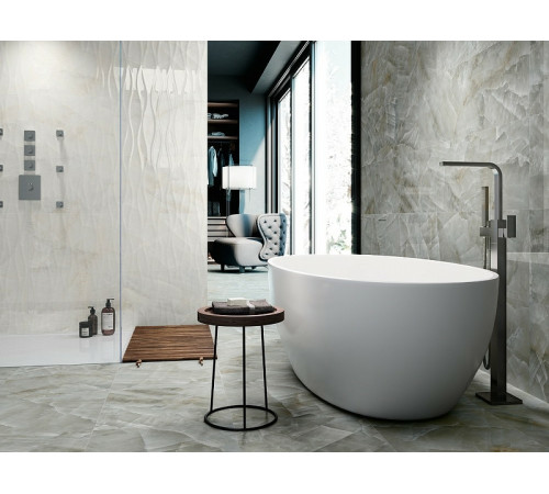 Керамическая плитка Porcelanite Dos 1217 Rectificado Grey настенная 40х120 см