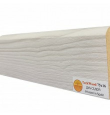 Плинтус TeckWood Дуб Седой 2150х75х16 мм