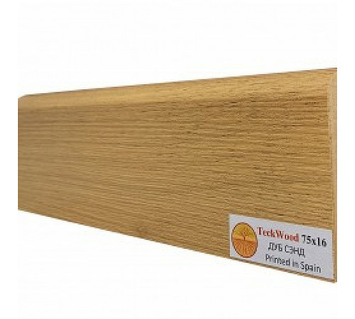 Плинтус TeckWood Дуб Сэнд 2150х75х16 мм