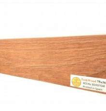 Плинтус TeckWood Ясень Золотой 2150х75х16 мм