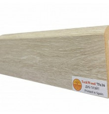 Плинтус TeckWood Дуб Плэйт 2150х75х16 мм