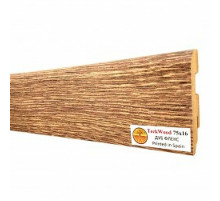 Плинтус TeckWood Дуб Флекс 2150х75х16 мм