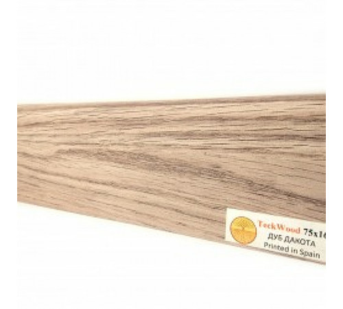 Плинтус TeckWood Дуб Дакота 2150х75х16 мм