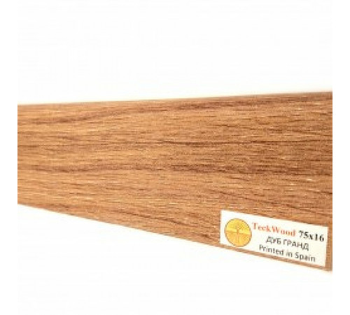 Плинтус TeckWood Дуб Гранд 2150х75х16 мм