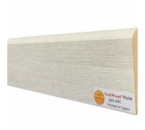 Плинтус TeckWood Дуб Айс 2150х75х16 мм