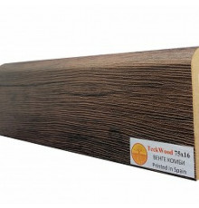 Плинтус TeckWood Венге Комби 2150х75х16 мм