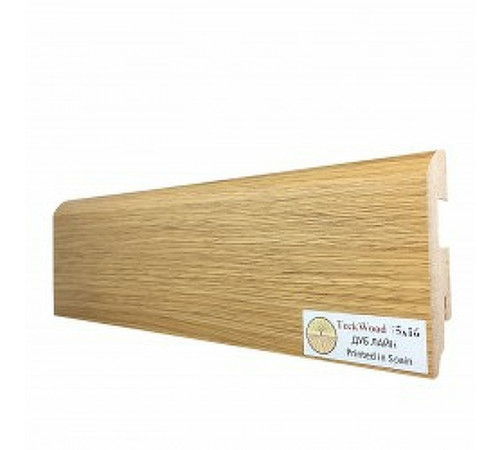 Плинтус TeckWood Дуб Лайн 2150х75х16 мм