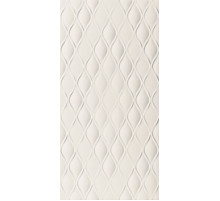Керамическая плитка Marca Corona 4D Drop White Matt Rett настенная 40х80 см