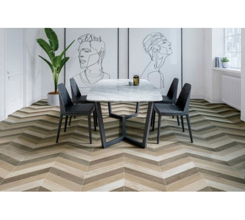 Керамогранит WOW 60 Grad Chevron B Wood Mid 120277 9,8х52,2 см