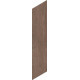 Керамогранит WOW 60 Grad Chevron B Wood Dark 120279 9,8х52,2 см