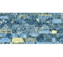 Керамогранит Bluezone Rockstone Azure Decor Nebula Series 60х120 см