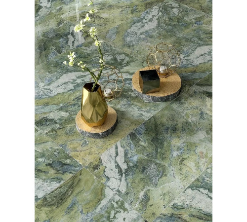 Керамогранит Etili Seramik Paradise Rain Forest Green Polished Rec. ETI80547 60х120 см