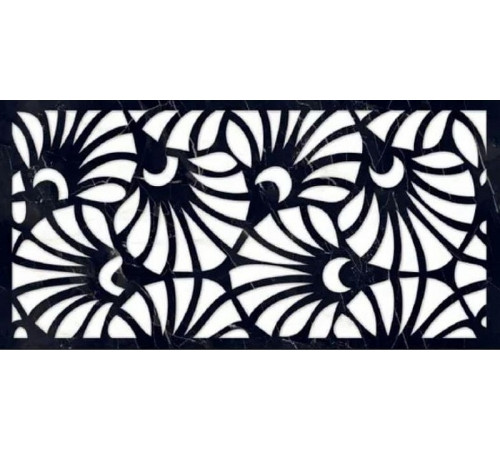 Керамогранит Art Ceramic Mira Black Decore 60х120 см