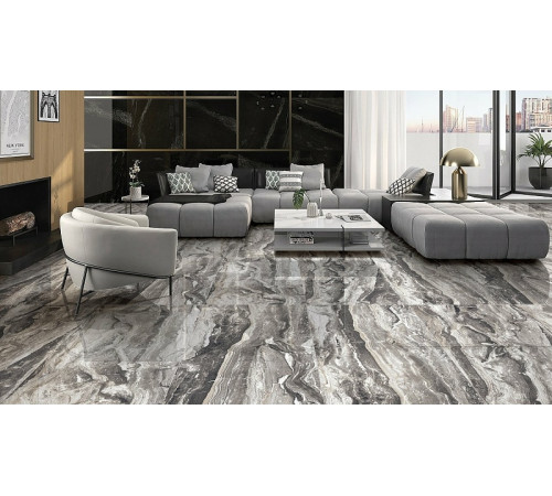 Керамогранит Ocean ceramic Orobico Nero Fantastico Grande OC0000013 60х120 см