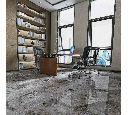 Керамогранит Amin Tile 60x120 707001 Monako Dark Polish Rect 115077 60x120 см