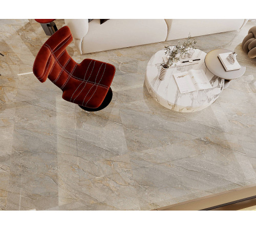 Керамогранит Basconi Home Brown Marble full body polished (sinking ink) BHW-0044 60х120 см