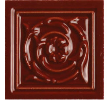 Керамическая вставка Petracers 800 Italiano Tozzetto Bordeaux BS TOZ 01 8х8 см