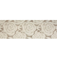 Керамическая плитка Porcelanite Dos 9535 Rectificado Crema Relieve Rose настенная 30х90 см