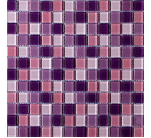Стеклянная мозаика Caramelle mosaic Acquarelle 4 мм Lavander 29,8x29,8 см
