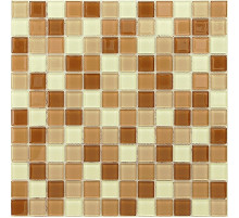 Стеклянная мозаика Caramelle mosaic Acquarelle 4 мм Verbena 29,8x29,8 см