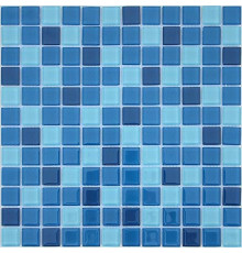 Стеклянная мозаика Caramelle mosaic Acquarelle 4 мм Crocus 29,8x29,8 см