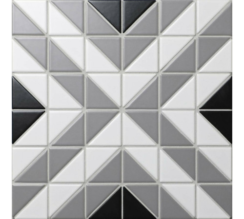 Керамическая мозаика StarMosaic Albion Cube Grey TR2-CL-SQ2 27,5x27,5 см