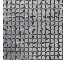 Стеклянная мозаика Caramelle mosaic Alchimia Titanio trapezio 30,6x30,6 см