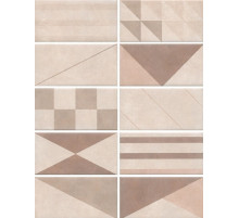 Керамическая плитка Kerama Marazzi Александрия светлый микс настенная 20х9,9 см