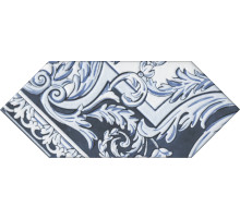 Керамический декор Kerama Marazzi Алмаш синий глянцевый HGD\A515\35000 14х34 см