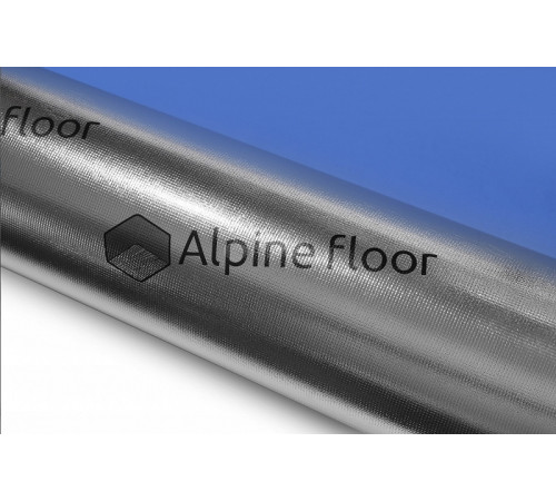 Подложка Alpine Floor Silver Foil Blue EVA 1.5 мм 1000x150x150 мм