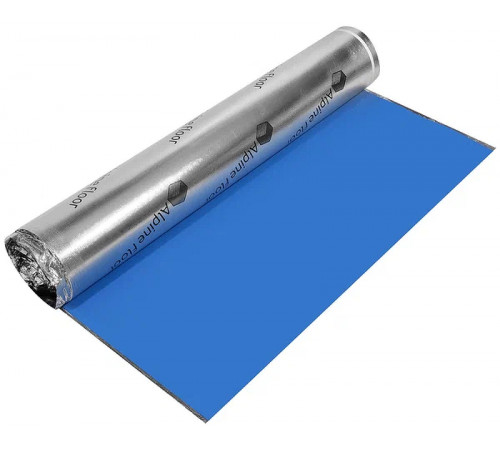 Подложка Alpine Floor Alpine Floor Silver Foil Blue Eva 1,5 мм 1000х10000х1,5 мм