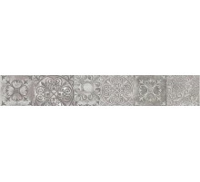 Керамический бордюр Beryoza Ceramica (Береза керамика) Амалфи серый 9,5х60 см
