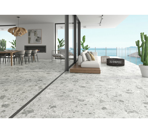 Керамогранит ITT Ceramic Amsterdam Grey Satin Rec G000616 60х120 см