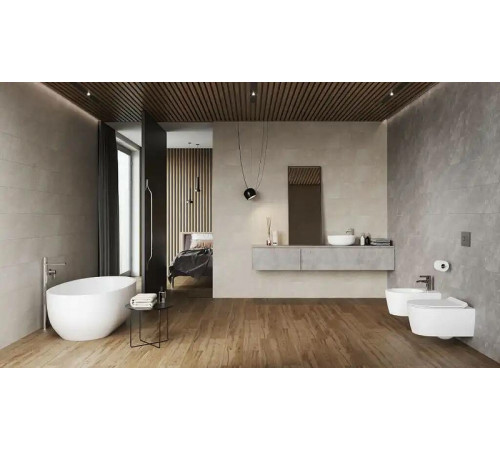 Керамическая плитка Eurotile Andora темная 611 ADO3GY настенная 29,5х89,5 см