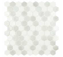 Стеклянная мозаика Vidrepur Antislip Hex № 100/514 Antid. 30,7х31,7 см
