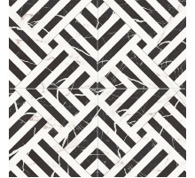 Керамогранит Etili Seramik Apollon Charcoal Black Pre-cut 45х45 см