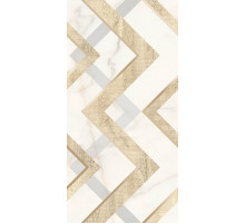 Керамический декор Azori Apulia Oro Geometria 589002001 31,5х63 см