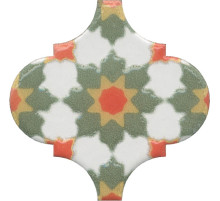 Керамический декор Kerama Marazzi Арабески Майолика орнамент OS\A40\65000 6,5х6,5 см