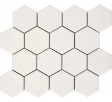 Керамическая плитка Amadis Art Deco Matt on White (7,9x9,1-16pz) напольная 28х32 см